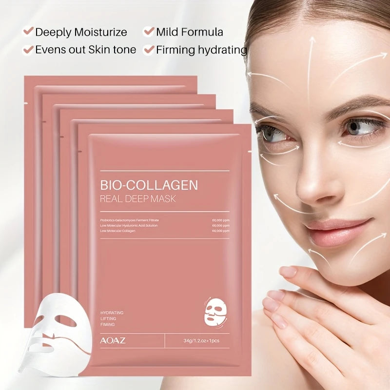4pcs Bio-Collagen Real Deep Mask Pack