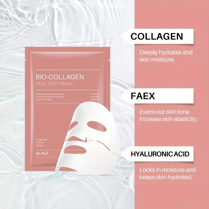 4pcs Bio-Collagen Real Deep Mask Pack